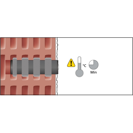 Set ResiTHERM S 2 St., 1x ResiFIX VY300SF, Niro A4 Set