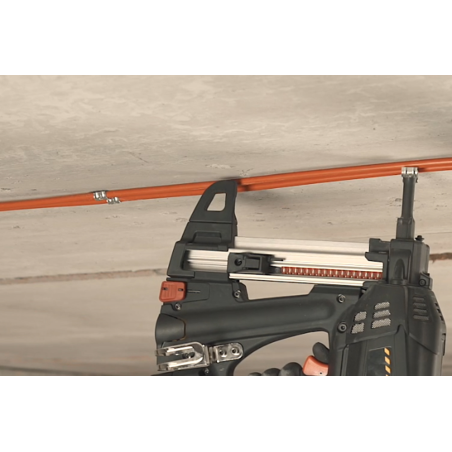 Príchytka nastreľovacia PFT pr. Ø 8 mm, pozinkovaná oceľ