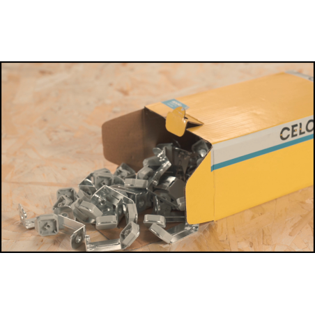 Záves ATV M6 na závitové tyče pre nastreľovaciu techniku, pozinkovaná oceľ