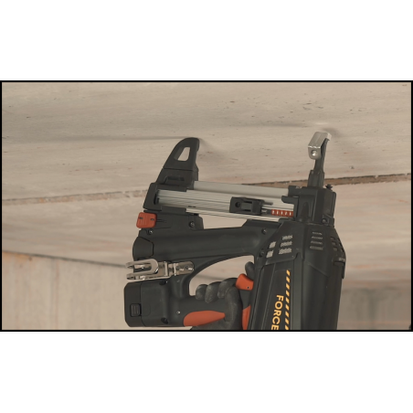 Záves ATV M6 na závitové tyče pre nastreľovaciu techniku, pozinkovaná oceľ