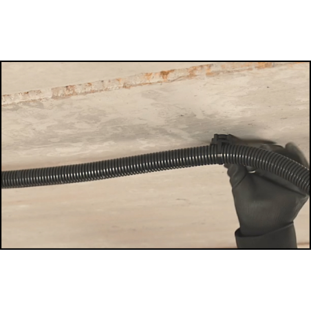 TBB príchytka na viazacie pásky - čierna