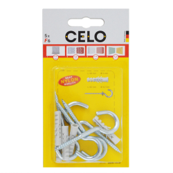 Blister-Hmoždinky NF s hákom