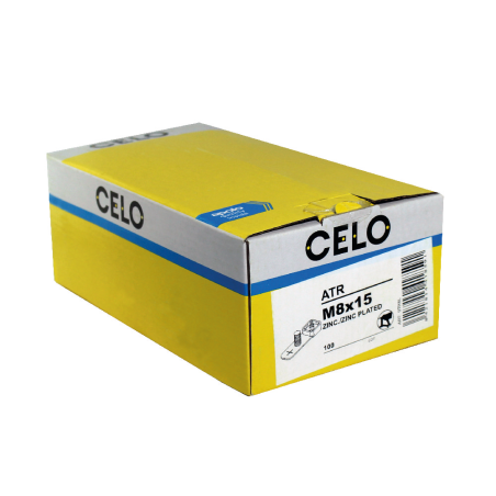 Závitová prípojka M8x16 pre nastreľovaciu techniku, pozinkovaná oceľ