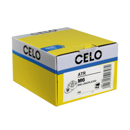 Závitová prípojka M6x6,5 pre nastreľovaciu techniku, pozinkovaná oceľ