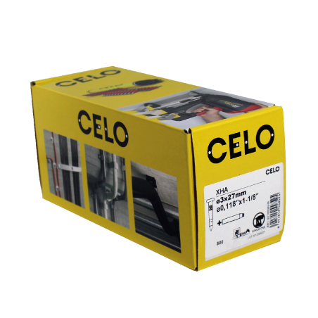 Klince tvrdé XHA 27mm do betónu a tvárnic (pre FORCE ONE+)