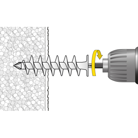 Hmoždinka do izolačných materiálov IPL 90