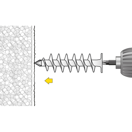 Hmoždinka do izolačných materiálov IPL 90