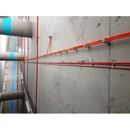 Príchytka nastreľovacia PFT pr. Ø 8 mm, pozinkovaná oceľ