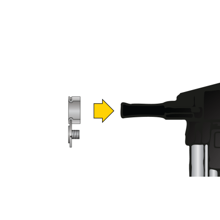 Závitová prípojka M6x6,5 pre nastreľovaciu techniku, pozinkovaná oceľ