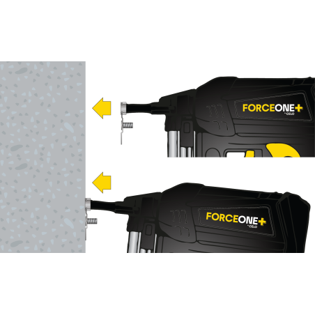 Závitová prípojka M8x16 pre nastreľovaciu techniku, pozinkovaná oceľ