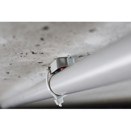 TBB príchytka na viazacie pásky - čierna