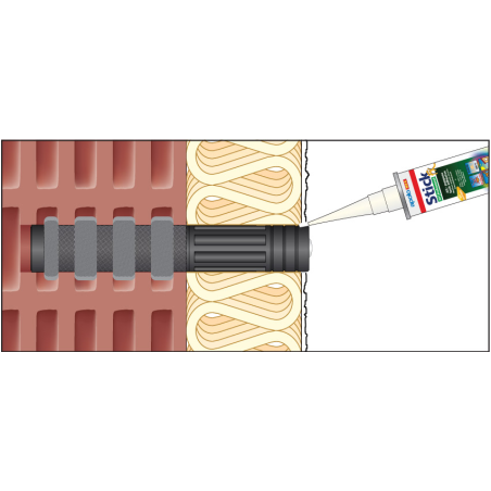 Set ResiTHERM 120 2 St., 1x ResiFIX VY300SF, Niro A4 Set
