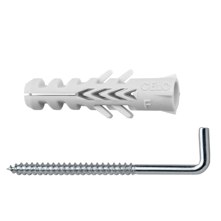 Blister-Hmoždinky NF s hákom